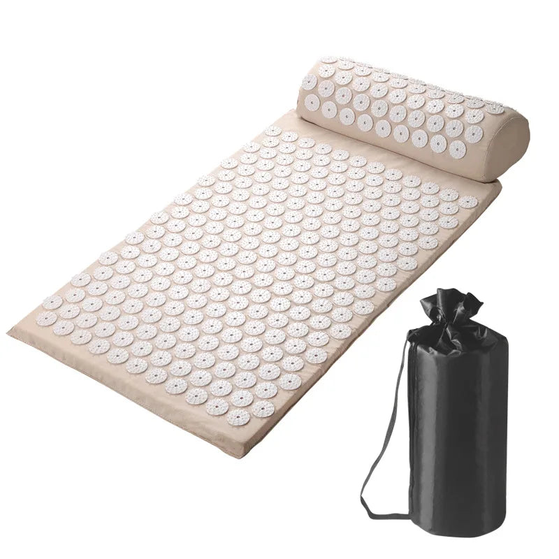 Acupressure Mat & Pillow Set - size comparison