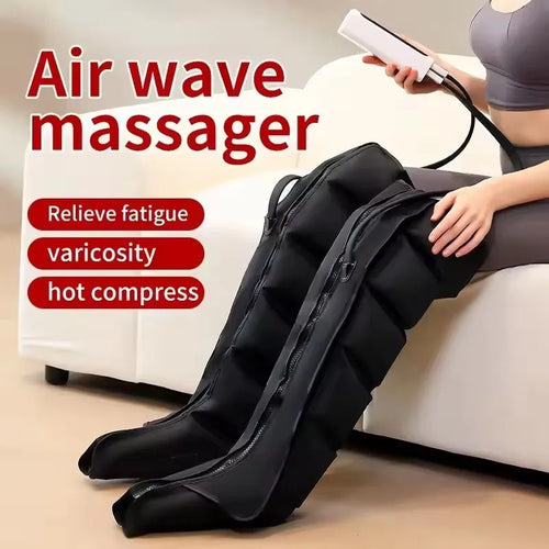 Air Compression Leg Massager – Circulation & Varicose Vein Relief Boots